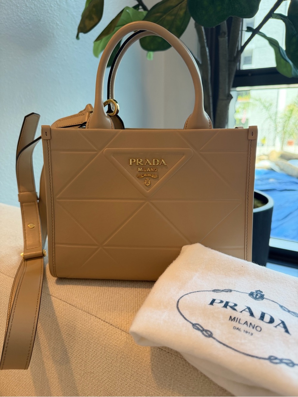 Prada Leather Mini Bag